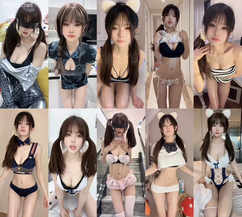 [主播]抖音直播极品女神脸红乔定制热舞情趣[72V/1.22G]-豆舞