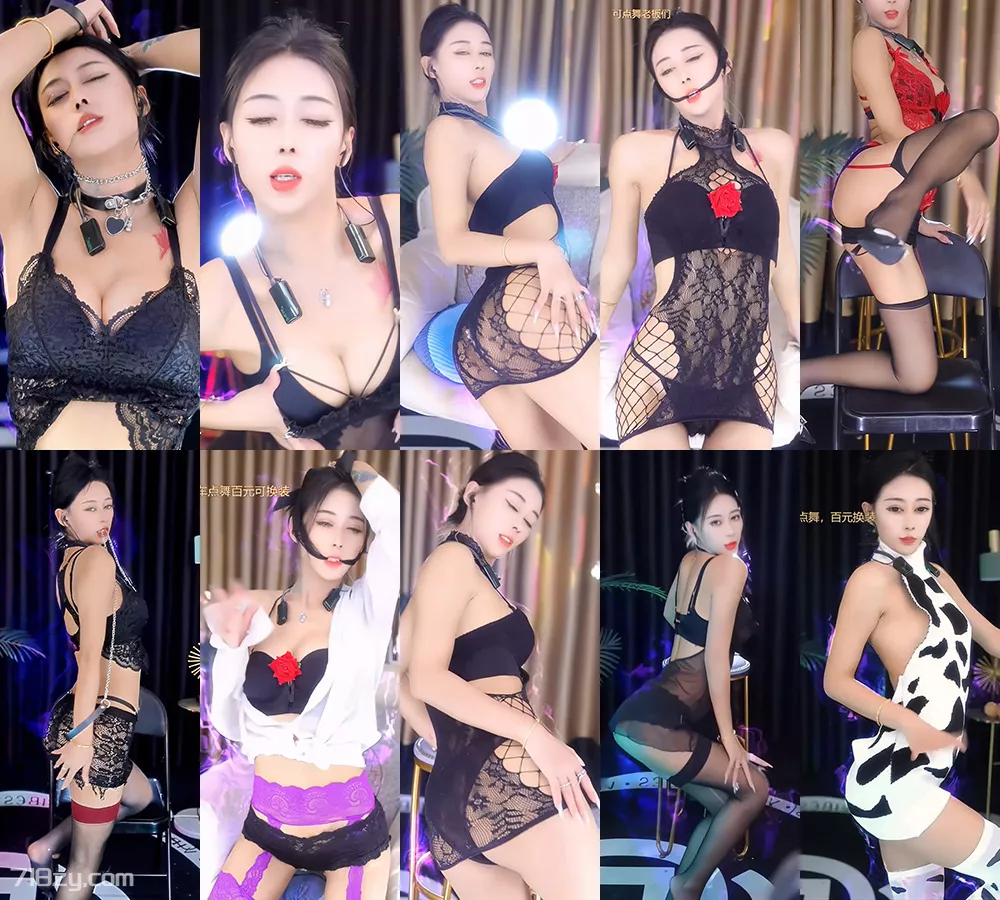 [主播]乐嗨直播茴香精选整活舞蹈无水印横版[10V/3.98G]-豆舞