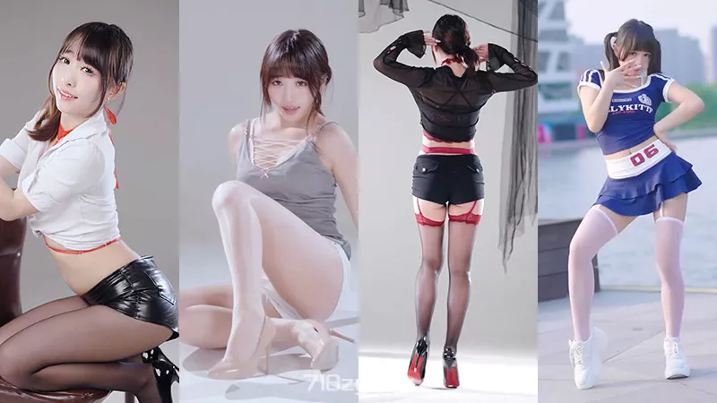 B站UP主抓敏睡不醒啊啊啊精选舞蹈合集[21V/1.39G]