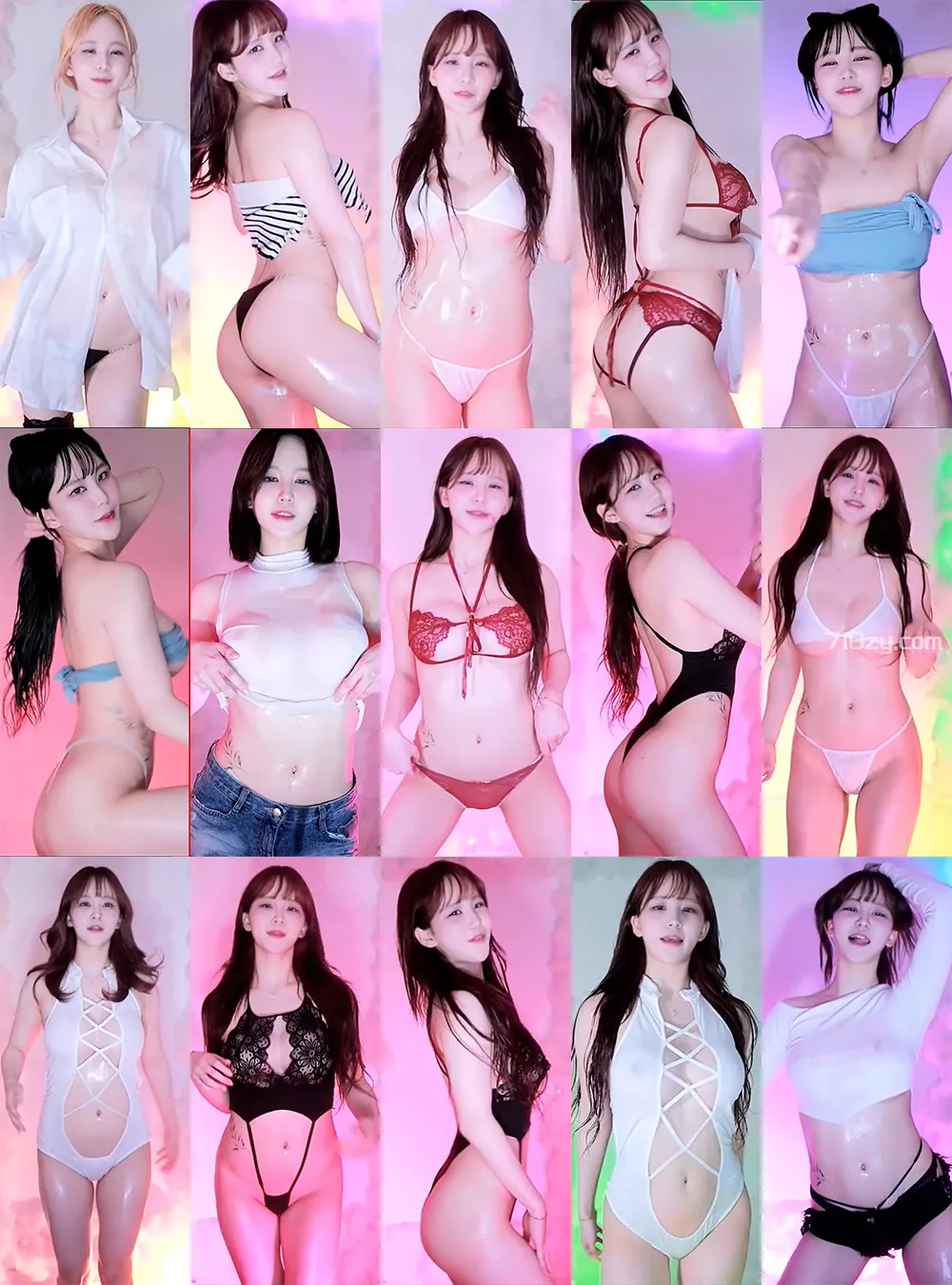 [主播]韩国直播平台Pandatv ksb0219 24年12月精选舞蹈合集[104V/7.89G]-豆舞